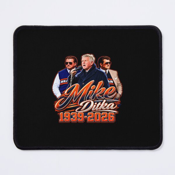 Item preview, Mike Ditka 1939 2026 Memorial 90s Bootleg Chicago Football designed and sold by oituflom.