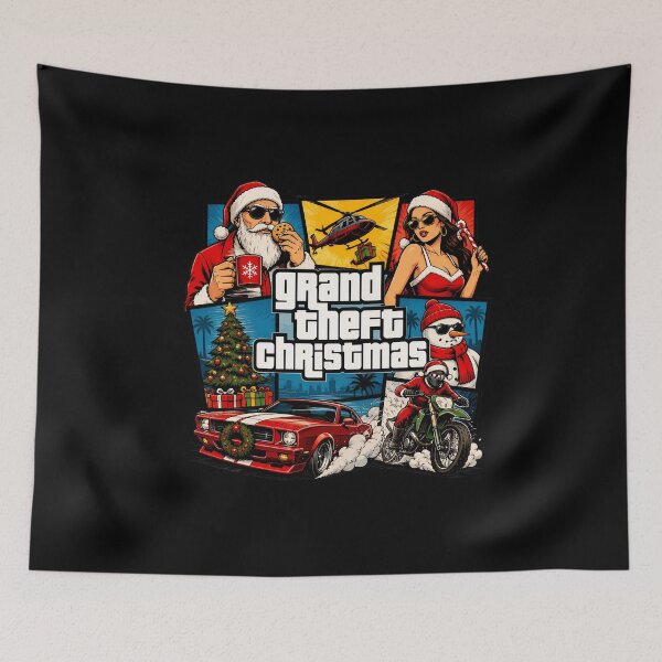 Item preview, Grand Theft Christmas designed and sold by OrinLangford.