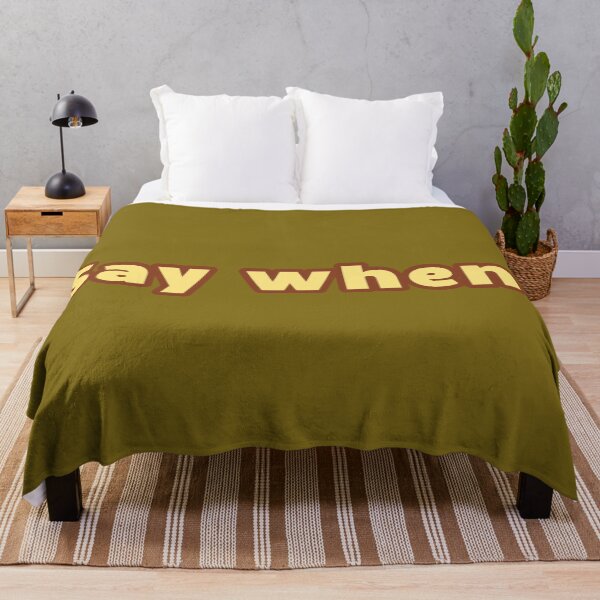 Item preview, Say When designed and sold by Karate Octopus.