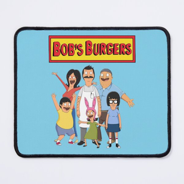 Artikelvorschau, Bob's Burgers | Familie Belcher plus Teddy! Hellblau entworfen und verkauft von fifisu.