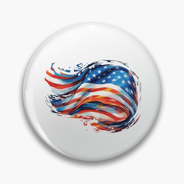 Item preview, United States of America Flag designed and sold by Creative-Flo.