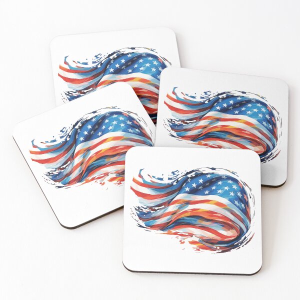 Item preview, United States of America Flag designed and sold by Creative-Flo.