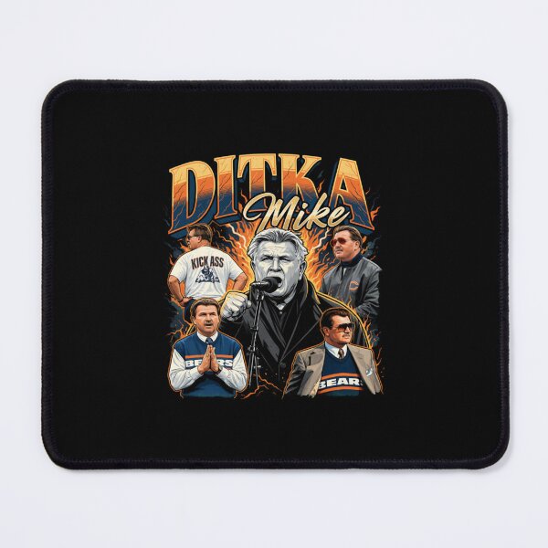Item preview, Mike Ditka Chicago Football Coach Vintage Graphic designed and sold by oituflom.