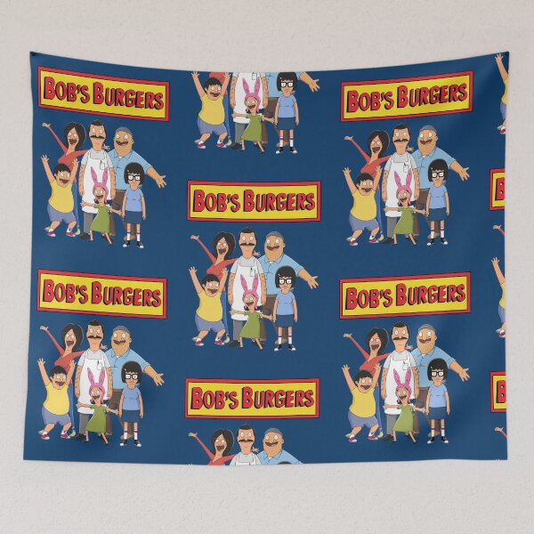 Item preview, Bob's Burgers | Belcher Family plus Teddy! Dark blue designed and sold by fifisu.