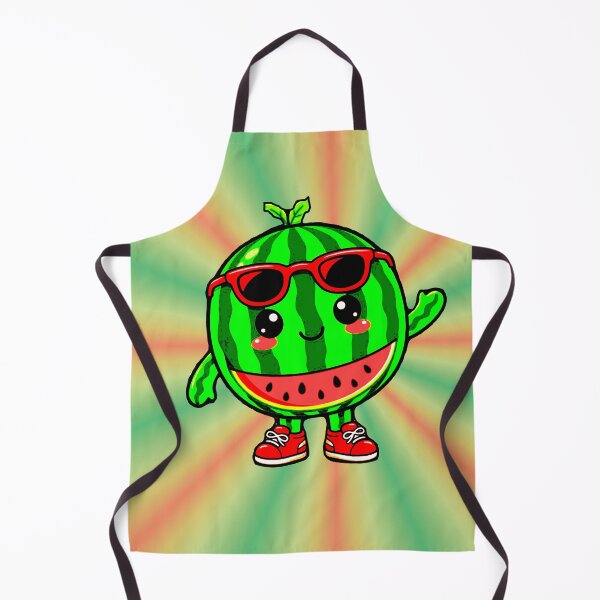 Item preview, Kawaii Watermelon with Sunglasses - Cool and Fun Summer designed and sold by AstronautMerch.
