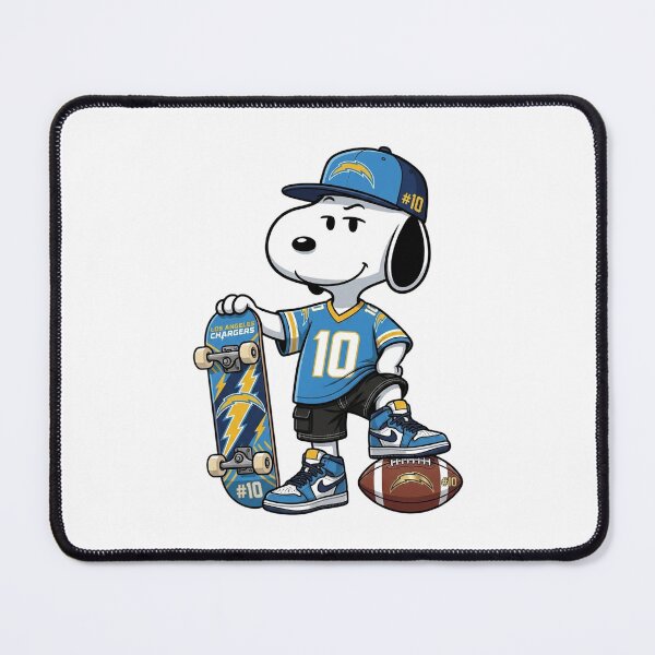 Item preview, Snoopy Los Angeles Football Skater Fan Art designed and sold by gaygamonzo.