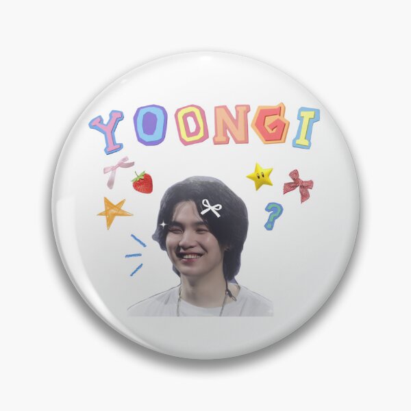 Item preview, ​Suga BTS Yoongi Soft Kpop Coquette Design designed and sold by Mooncreates7.