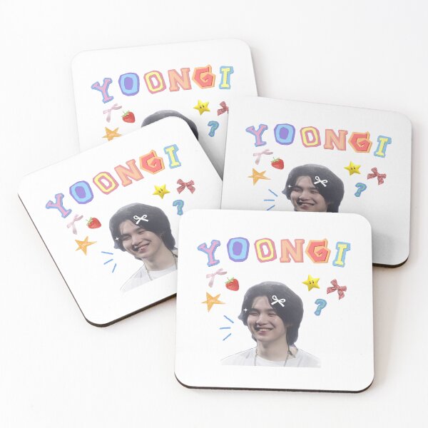 Item preview, ​Suga BTS Yoongi Soft Kpop Coquette Design designed and sold by Mooncreates7.
