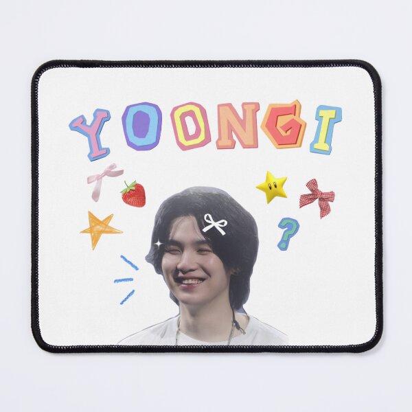 Item preview, Suga BTS Yoongi Soft Kpop Coquette Design designed and sold by Mooncreates7.