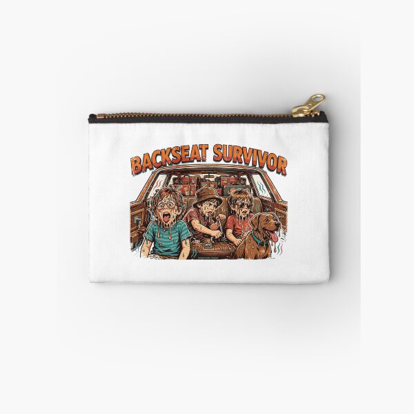 Item preview, Backseat Survivor Funny Gen X T-Shirt designed and sold by Hearth & Hue.