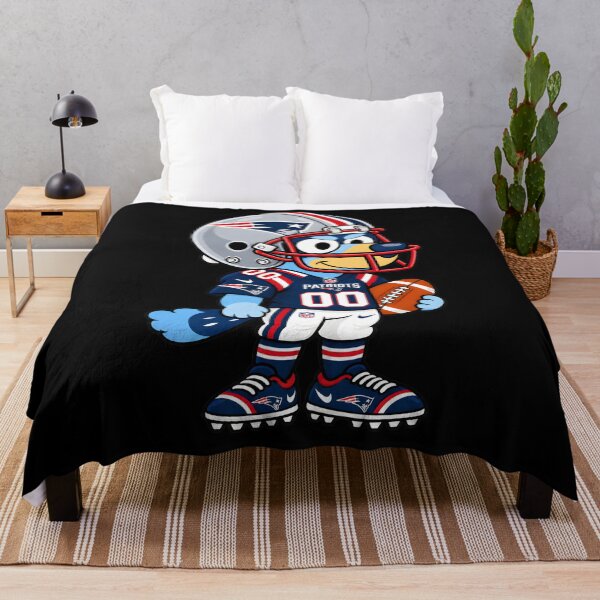 Item preview, Bluey Patriots Football Player designed and sold by Kleinpixel.
