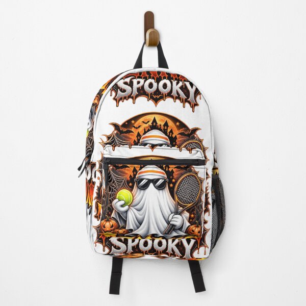 Item preview, Halloween Spooky Tennis Ghost – Funny Tennis Player Design designed and sold by PolgaCraft.