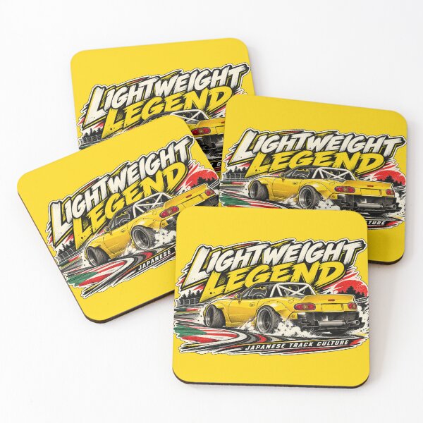 Item preview, Lightweight Legend Japanese Track Art designed and sold by TeeFuel.