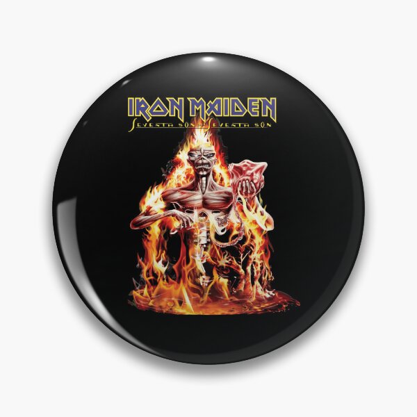 Item preview, Maiden Eddie Seventh Son Flames designed and sold by RotwisArt.
