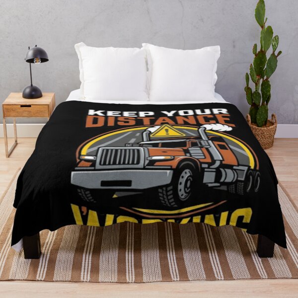 Item preview, Trucker Keep Your Distance Working Semi Driver designed and sold by YASSINE HZ.
