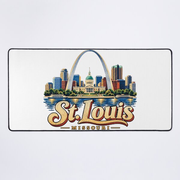 Item preview, Vintage St. Louis Missouri Travel Souvenir Landmark Gift designed and sold by MichaeIRellov.