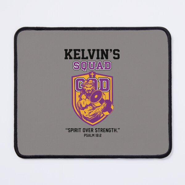 Item preview, Kelvin's God Squad Jesus Weightlifting T-Shirt-9 designed and sold by salinasfrederi.