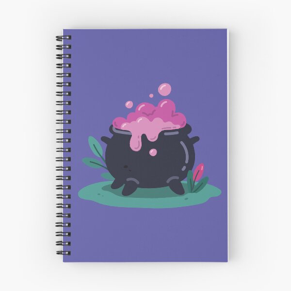 Item preview, Cute Halloween Witch Cauldron Illustration designed and sold by jeansauvage.