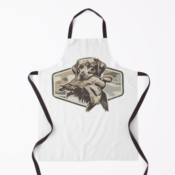 Item preview, Retriever Dog Carrying Duck Vintage Hunting Art designed and sold by ArtbySunRaeer.
