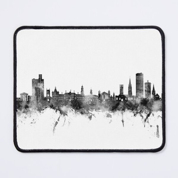 Item preview, Leicester England Skyline designed and sold by ArtPrints.