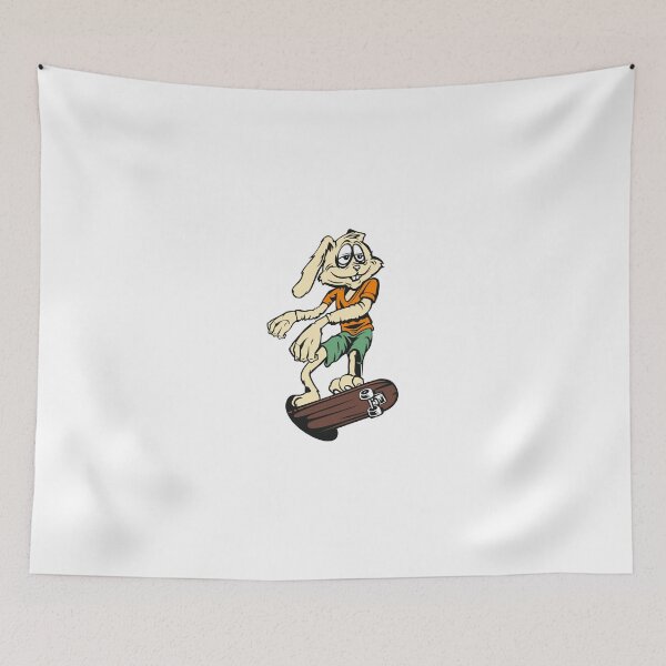 Item preview, Cool Rabbit on a skateboard designed and sold by Creative-Flo.