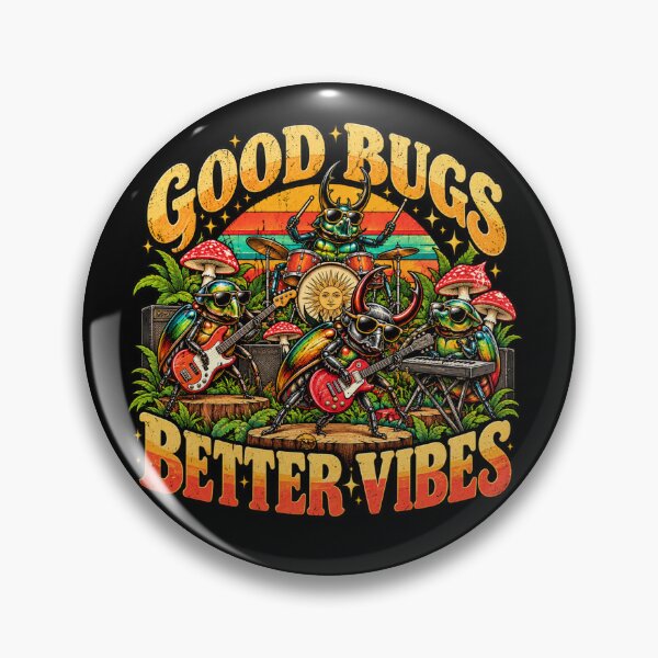 Item preview, Good Bugs Better Vibes designed and sold by MichelleAlline.