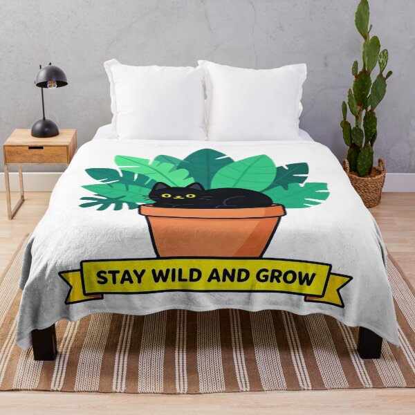 Item preview, Botanical Black Cat Plant Lover designed and sold by Arc2020.
