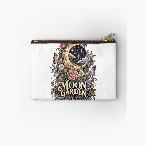 Item preview, Moon Garden Vintage Celestial Floral Cottagecore Art designed and sold by EssentialsWear.