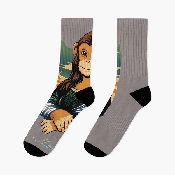 Item preview, Mona Lisa Monkey Art Parody Chimpanzee Da Vinci-42 designed and sold by KirstenHofman.