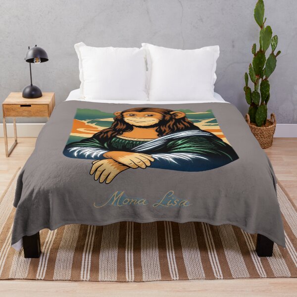Item preview, Mona Lisa Monkey Art Parody Chimpanzee Da Vinci-42 designed and sold by KirstenHofman.