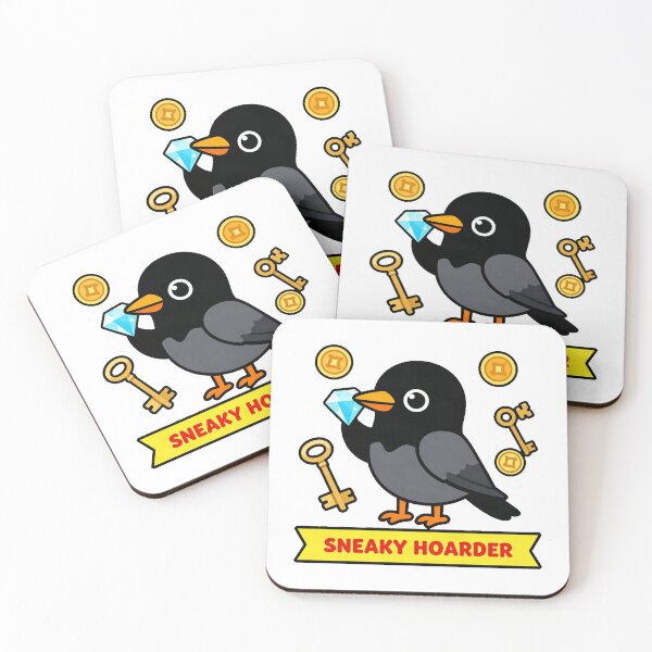 Item preview, Crow Hoarding Shiny Vintage Treasures designed and sold by Arc2020.