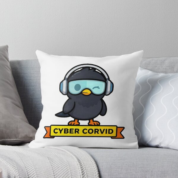 Item preview, Futuristic Cyberpunk Crow Glitch Hacker designed and sold by Arc2020.