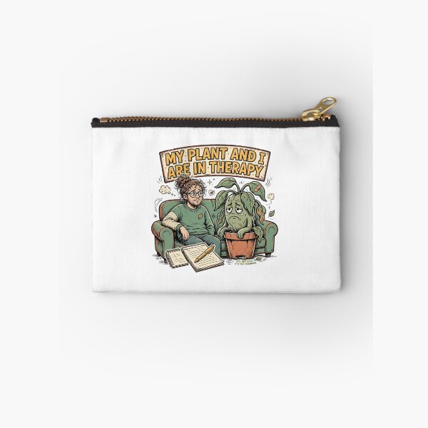 Item preview, My Plant And I Are In Therapy Funny Millennial T-Shirt designed and sold by Hearth & Hue.
