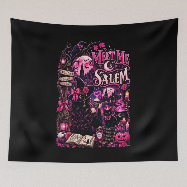 Item preview, Enchanting Salem Witchy Halloween Design designed and sold by OlyvieArt.