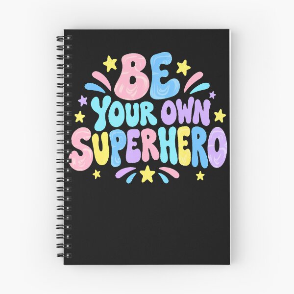 Item preview, Be Your Own Superhero Pastel Retro Graphic designed and sold by Chromatic-Cubes.