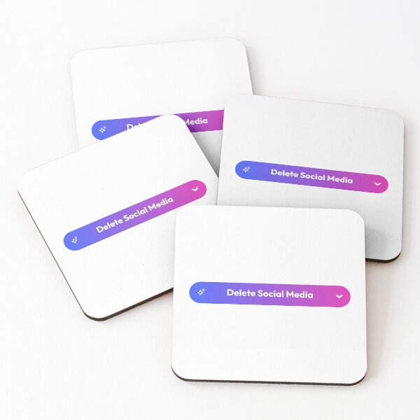 Item preview, Digital Detox – Delete Social Media Unplug Button designed and sold by AnnSign.