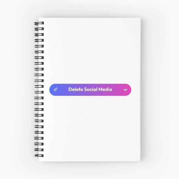 Item preview, Digital Detox – Delete Social Media Unplug Button designed and sold by AnnSign.