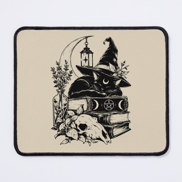Item preview, Gothic Witchy Still Life with Cat designed and sold by bapupa.