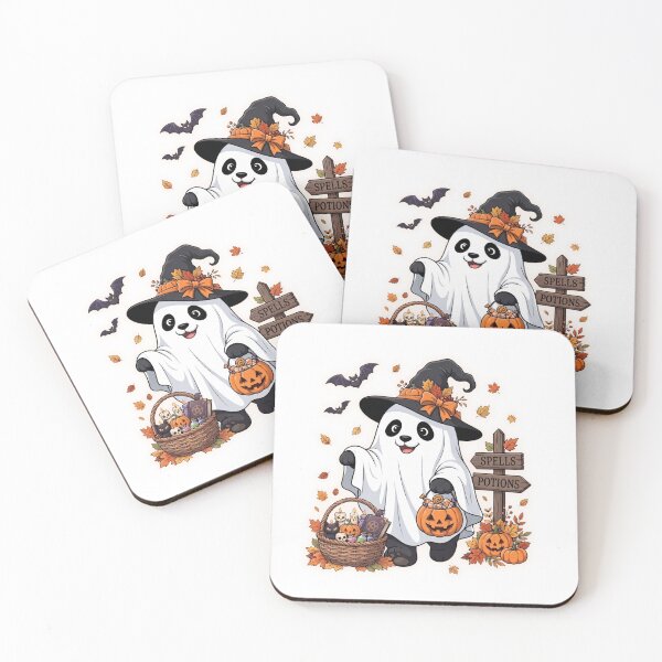 Item preview, Spooky Cute Ghost Panda Halloween Costume Trick or Treat designed and sold by EnginerdStudio.