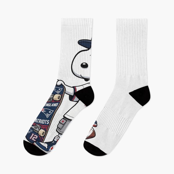 Item preview, Snoopy New England Football Skater Fan Art designed and sold by gaygamonzo.