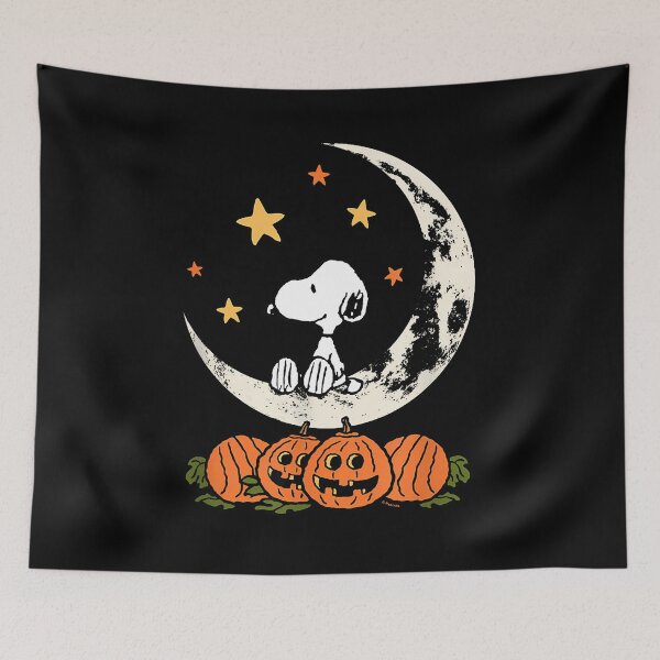 Item preview, Snoopy Halloween Moon  designed and sold by OrinLangford.