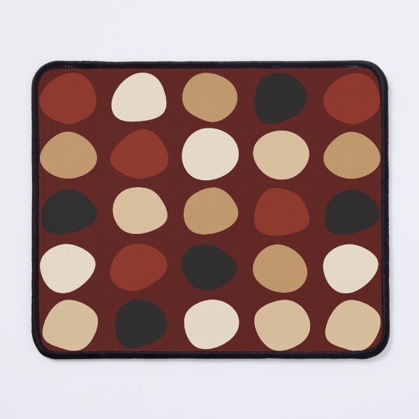 Item preview, Burgundy Retro Polka Dot Pattern – Earthy 70s Spots designed and sold by alijun.