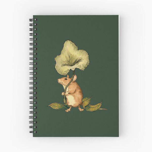 Item preview, Country Mouse Toting Leaf Illustration Oversized T-Shirt designed and sold by OldmapsZZ.