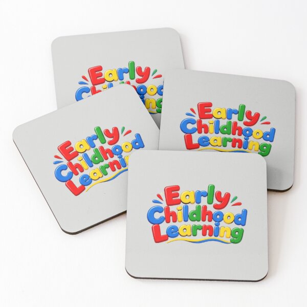 Item preview, Early Childhood Learning PNG – Colourful Educational Typography designed and sold by annenambiro.