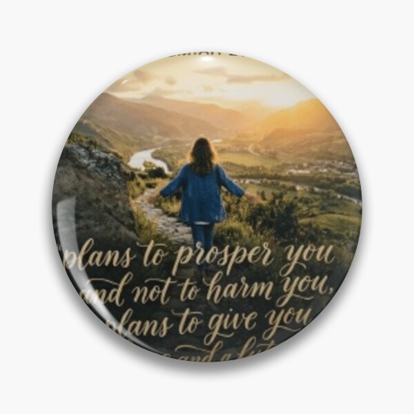 Item preview, Jeremiah 29:11 | Scenic Mountain Sunset Hope & Future Quote designed and sold by WantStyleyou.