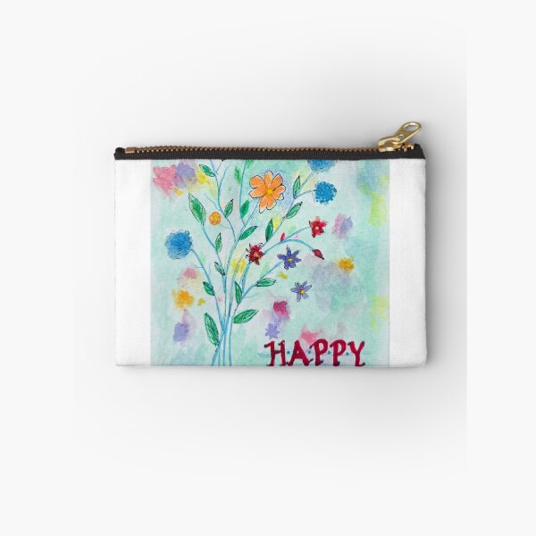Item preview, Birthday Greetings with Flowers designed and sold by Jasbindar Singh.