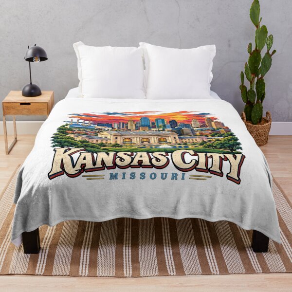 Item preview, Vintage Kansas City Missouri Travel Souvenir Landmark Gift designed and sold by MichaeIRellov.