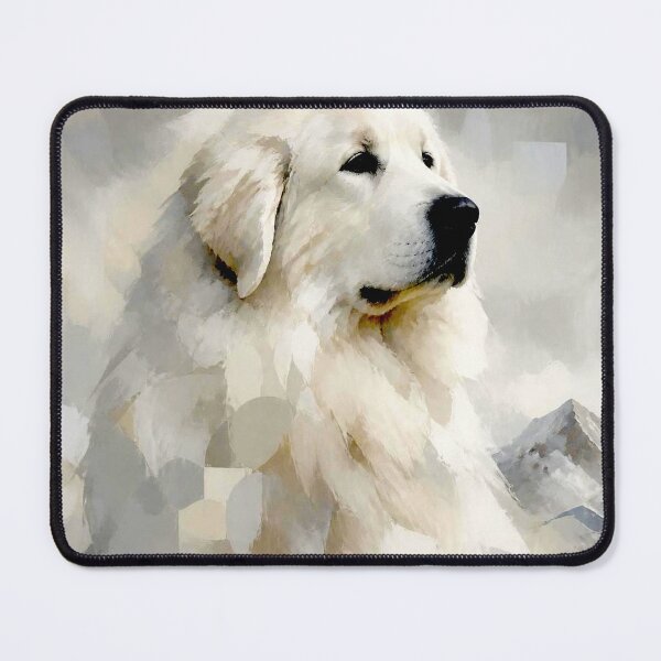 Item preview, A Contemporary Canine Study Great Pyrenees dog #2 designed and sold by Helios Be. Lavsh.