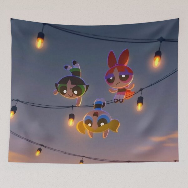Item preview, Power Trio Twilight Hangout Illustration - Cozy Sunset Chill designed and sold by Billy Morfo™.