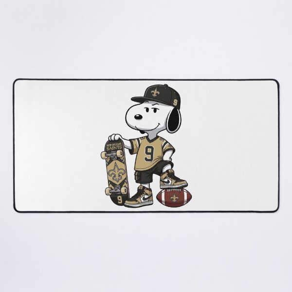 Item preview, Snoopy New Orleans Football Skater Fan Art designed and sold by gaygamonzo.